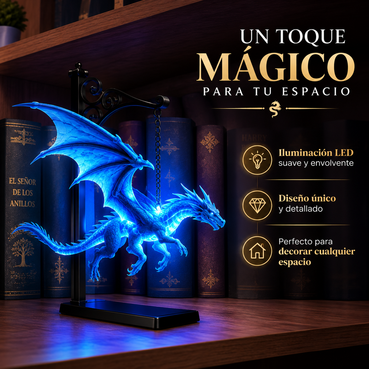 Dracora - Dragon para Estanteria